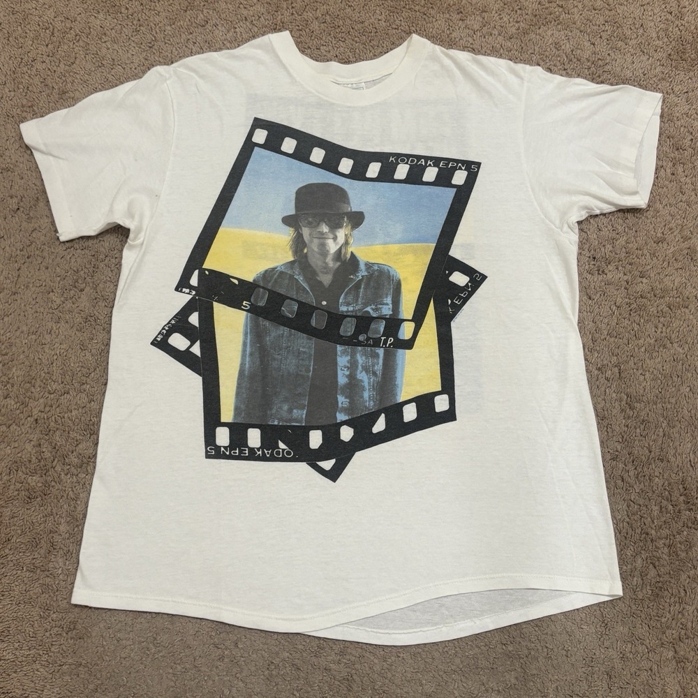Vintage 1990 Tom Petty and The Heartbreakers Tour Shirt Mens XL Full Moon Fever